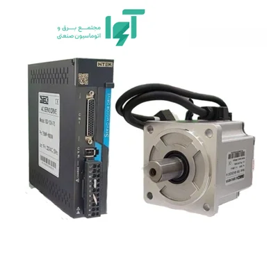نمای مجاور پک سروو هایتک سری ISD-500H توان 5.5 کیلووات ISM3-180-35015I2-H بدون ترمز